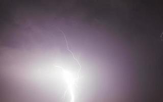 large lightning discharge photo