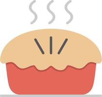 Apple Pie Flat Icon vector