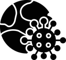 Pandemic Glyph Icon vector