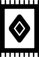 Carpet Glyph Icon vector