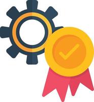 Quality Assurance Flat Icon vector