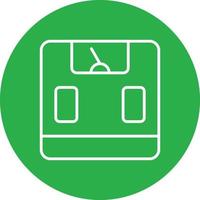 Scale Line Circle Multicolor vector