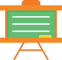 Whiteboard Flat Icon vector