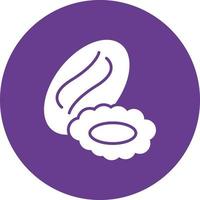Dates Glyph Circle Multicolor vector