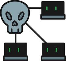 Hacking Line Filled vector