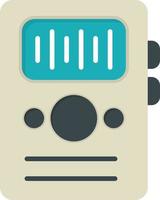 Dictaphone Flat Icon vector