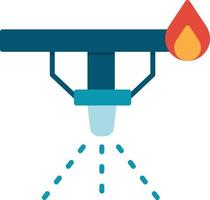 Sprinkler Flat Icon vector