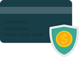 Security Payment Flat Icon vector