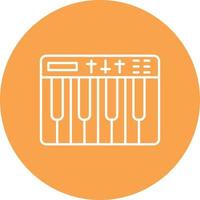 Midi Line Circle Multicolor vector