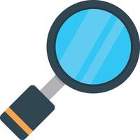 Research Flat Icon vector