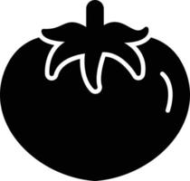 Tomato Glyph Icon vector