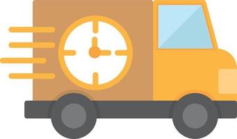Fast Delivery Flat Icon vector