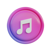 3D-Social-Media-Icons Musik png