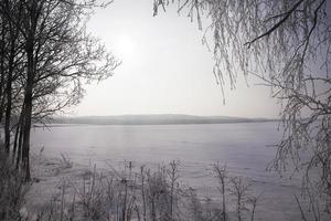 tiempo de invierno del año foto