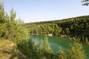 artificial lake Belarus photo