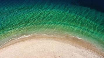 drone vidéo de ag dimitrios alonissos plage grèce 1080p video