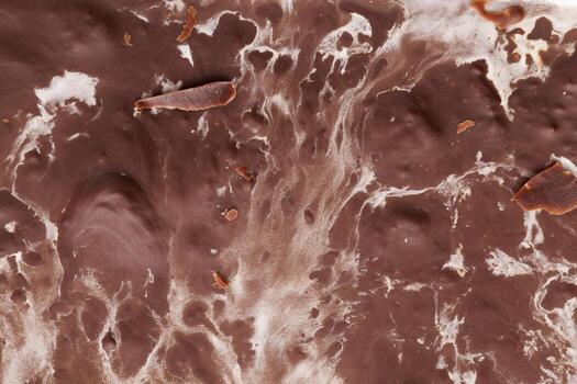 chocolate with cocoa with a lot of cocoa butter photo