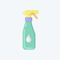 Icon Spray. suitable for Kids symbol. flat style. simple design editable. design template vector. simple illustration vector