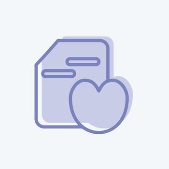 dieta icono. adecuado para símbolo saludable. estilo de dos tonos. diseño simple editable. vector de plantilla de diseño. ilustración sencilla