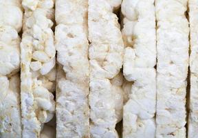 rice loaves, close up photo