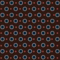 zigzag shapes blue on a brown background vector