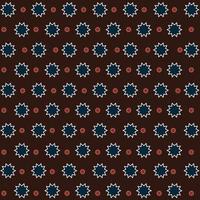 zigzag shapes blue on a brown background vector