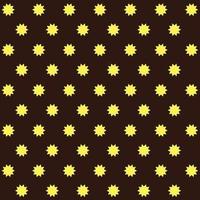 zigzag shapes yellow on a brown background vector