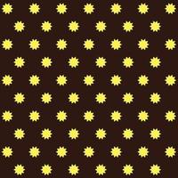 zigzag shapes yellow on a brown background vector