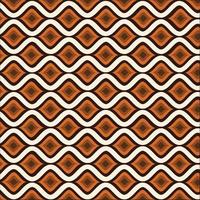 Brown and white - orange - Vintage background made of concentric brown drop shapes between vector