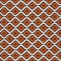 Brown and white - orange - Vintage background made of concentric brown drop shapes between vector