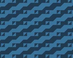 Geometric abstract seamless blue color pattern, background vector