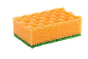 kitchen sponge, close up photo