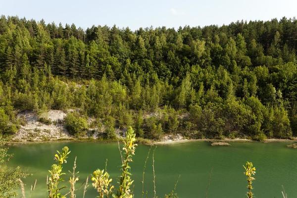 artificial lake Belarus