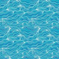 Seamless abstract pattern background. Decorative design freehand creative paint. Texture chaotic element. vector