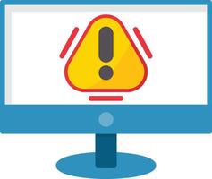 Alert Flat Icon vector