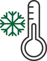Line Two Colour vector