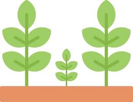 Plantation Flat Icon vector