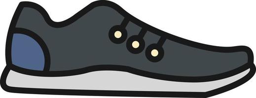 Footwear Line Filled vector