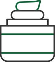 Cream Line Two Color vector