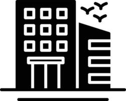 Building Glyph Icon vector