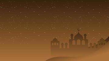 Islamic Background. Eid Mubarak Background. Ramadan Kareem Background. vector