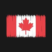 Canada Flag Brush. National Flag vector