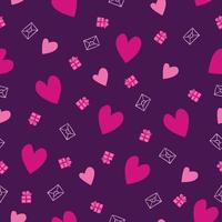 Love Pattern valentine day pattern romantic pattern seamless pattern vector
