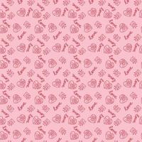 Love Pattern valentine day pattern romantic pattern seamless pattern vector