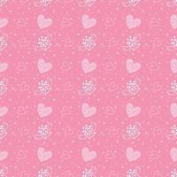 Love Pattern valentine day pattern romantic pattern seamless pattern vector