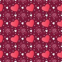 Love Pattern valentine day pattern romantic pattern seamless pattern vector