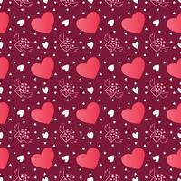 Love Pattern valentine day pattern romantic pattern seamless pattern vector