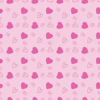 Love Pattern valentine day pattern romantic pattern seamless pattern vector