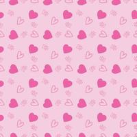 Love Pattern valentine day pattern romantic pattern seamless pattern vector