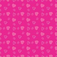 Love Pattern valentine day pattern romantic pattern seamless pattern vector